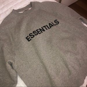 Fear Of God - FOG Essentials Oatmeal Crew Neck
